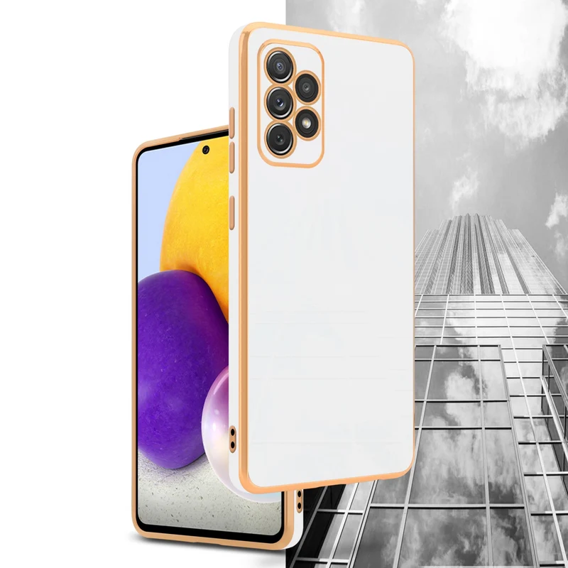 Cadorabo Hülle kompatibel mit Samsung Galaxy A72 4G / 5G TPU Silikon Case Cover