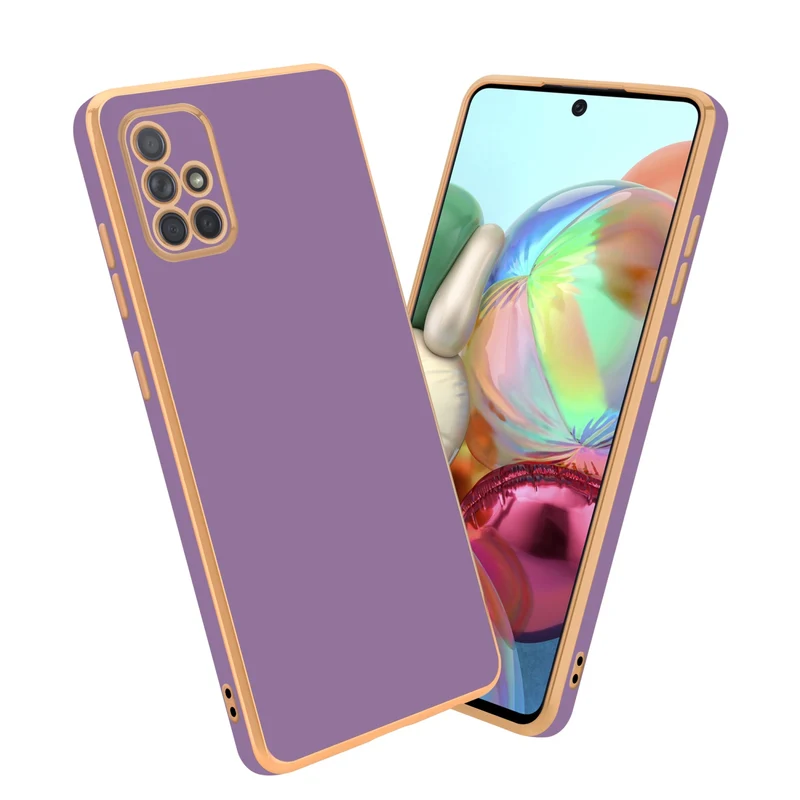 Cadorabo Hülle kompatibel mit Samsung Galaxy A71 4G TPU Silikon Case Cover
