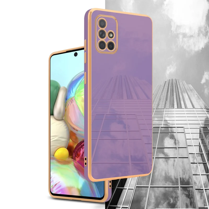 Cadorabo Hülle kompatibel mit Samsung Galaxy A71 4G TPU Silikon Case Cover