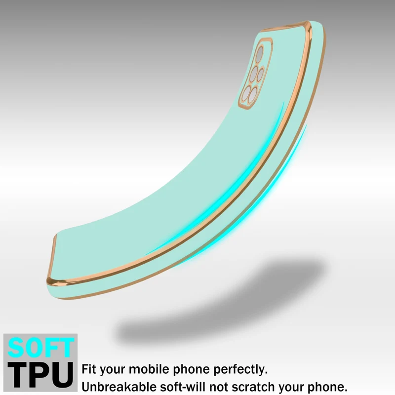 Cadorabo Hülle kompatibel mit Samsung Galaxy A71 4G TPU Silikon Case Cover