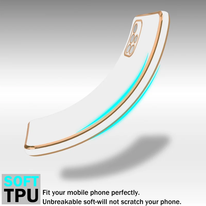 Cadorabo Hülle kompatibel mit Samsung Galaxy A71 4G TPU Silikon Case Cover