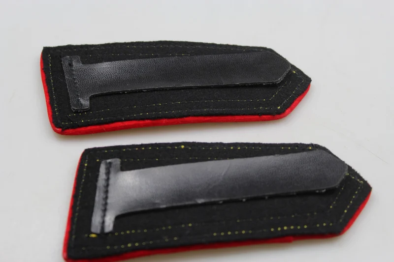 Repro-Paar Schulterpolster High Uniform Black Infantry Colonel REI