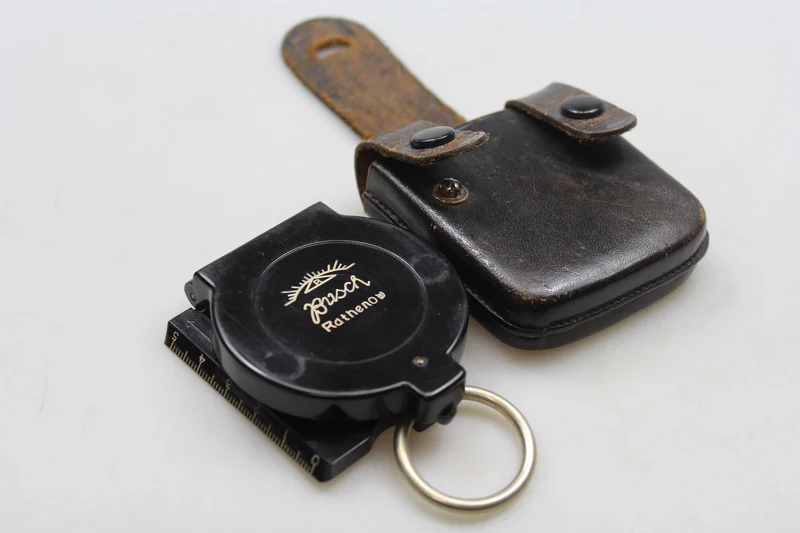 "Busch Rathenow" Kompass mit WH WW" Etui