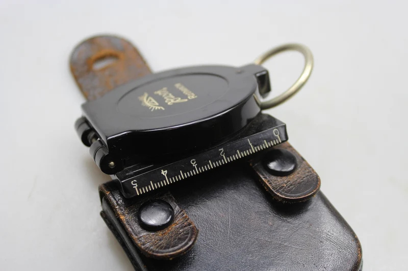 "Busch Rathenow" Kompass mit WH WW" Etui