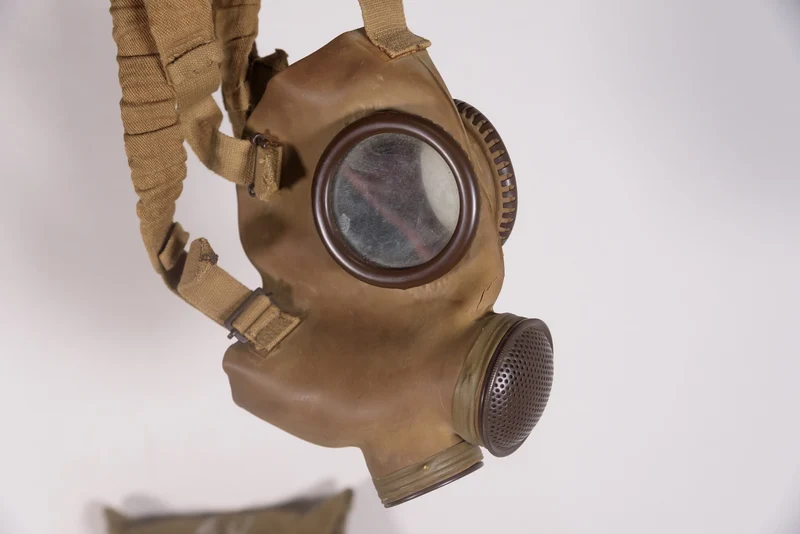 Spasciani RS 37 Gasmaske - Feuerwehr 2. Weltkrieg