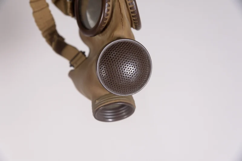 Spasciani RS 37 Gasmaske - Feuerwehr 2. Weltkrieg