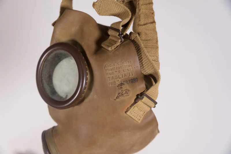 Spasciani RS 37 Gasmaske - Feuerwehr 2. Weltkrieg