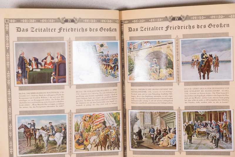 Stickeralbum "Deutsche Geschichte".