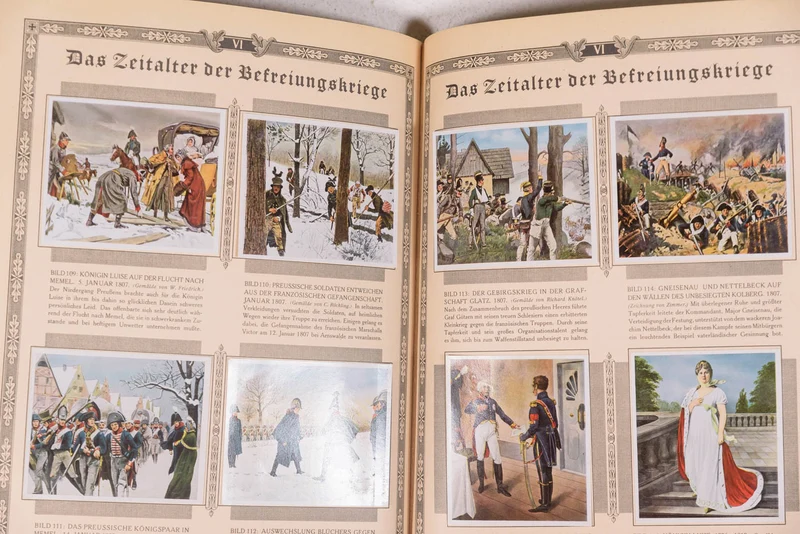 Stickeralbum "Deutsche Geschichte".