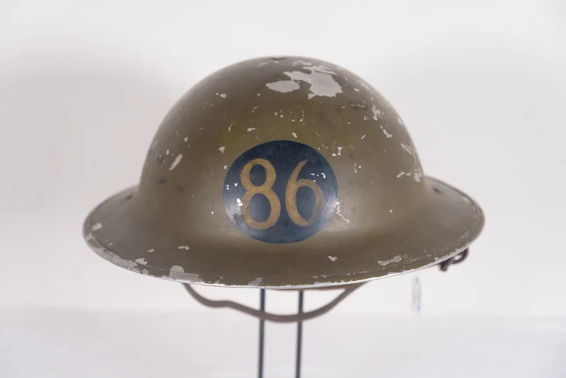US Army WW 1 - M.17 Aluminium Paradehelm