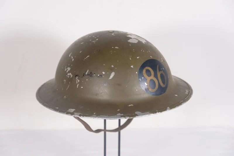 US Army WW 1 - M.17 Aluminium Paradehelm
