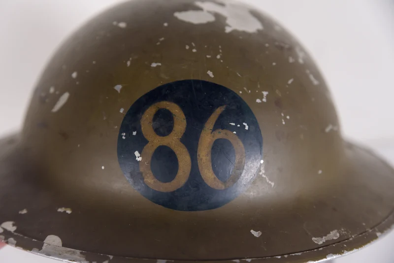 US Army WW 1 - M.17 Aluminium Paradehelm
