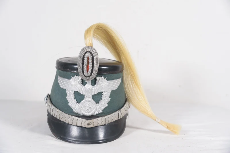 Tschako Polizeioffizier des Dritten Reiches
