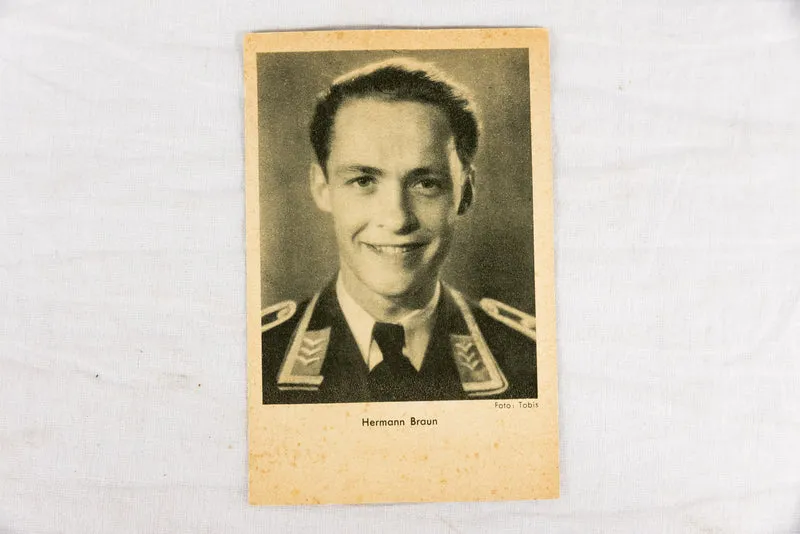 Postkarte Hermann Braun