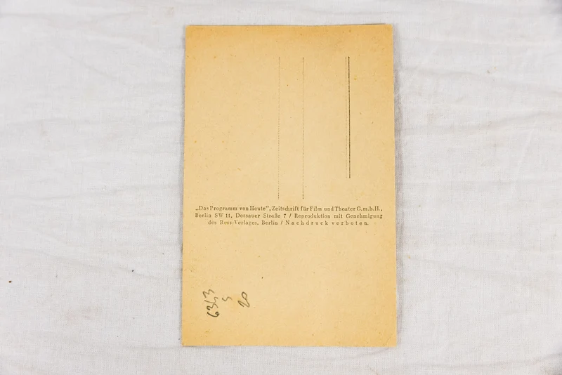 Postkarte Hermann Braun
