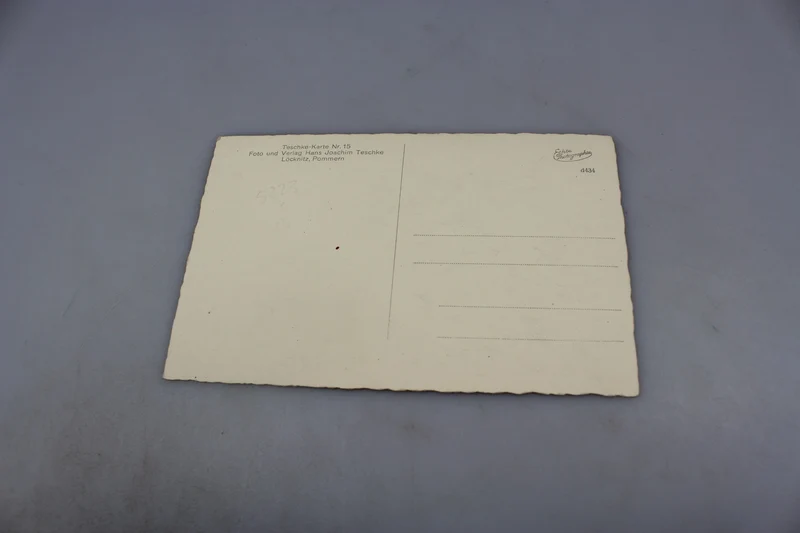 Postkarte mit RAD-Flagge