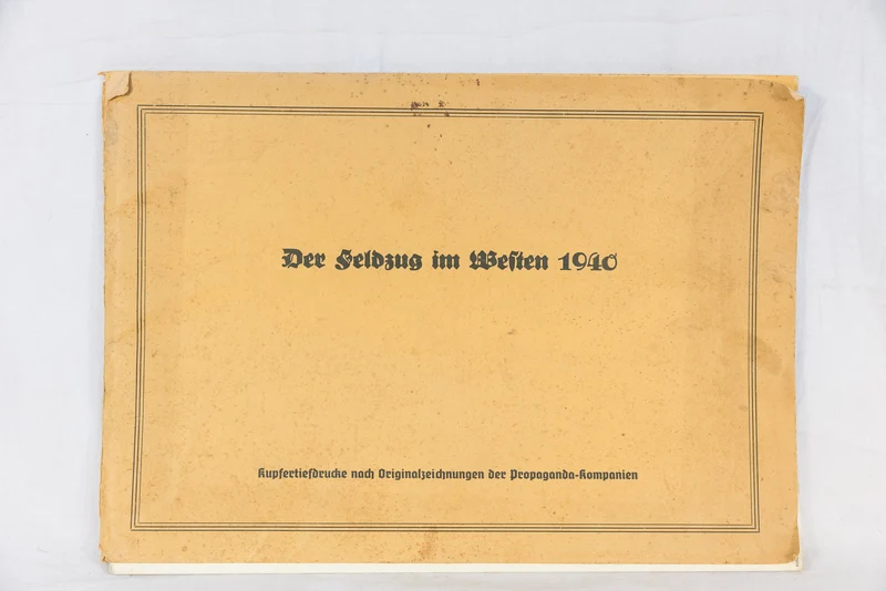 "Der Feldzug im Westen" 11 Drucke Westfront 1940