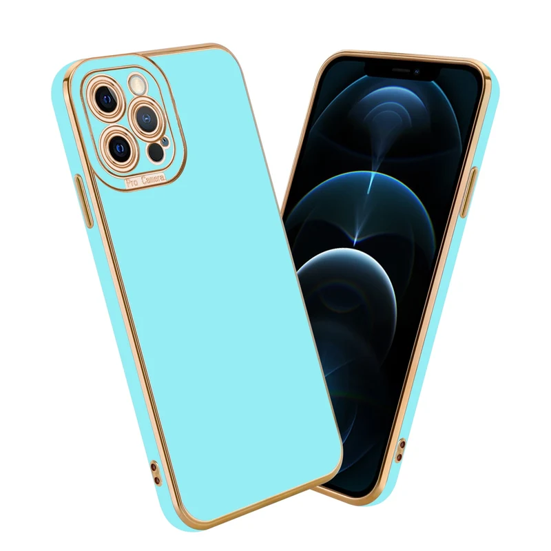 Cadorabo Hülle kompatibel mit Apple iPhone 12 PRO TPU Silikon Case Cover