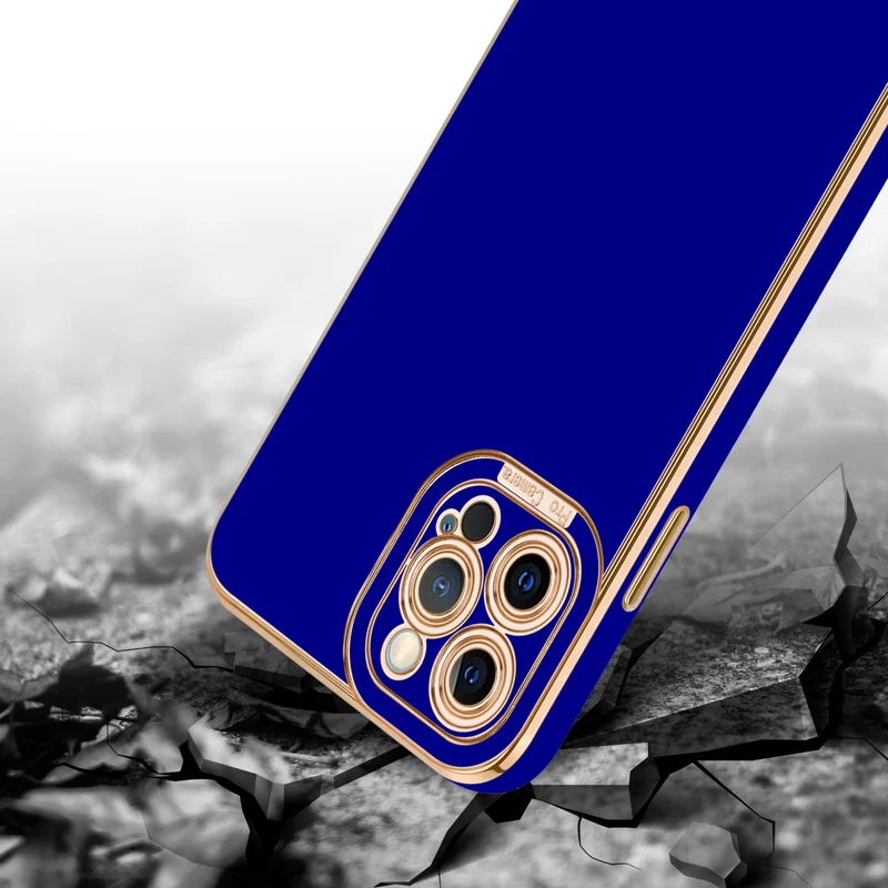 Cadorabo Hülle kompatibel mit Apple iPhone 12 PRO TPU Silikon Case Cover
