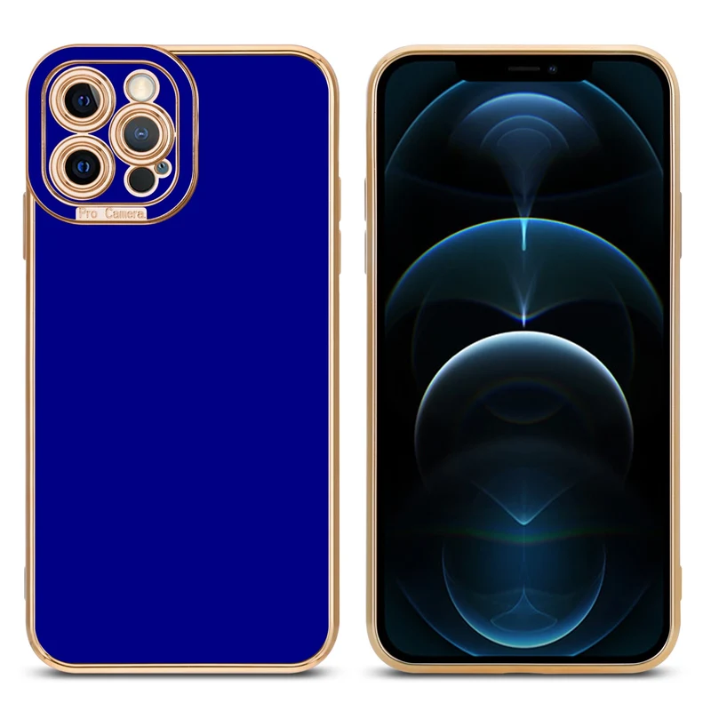 Cadorabo Hülle kompatibel mit Apple iPhone 12 PRO TPU Silikon Case Cover