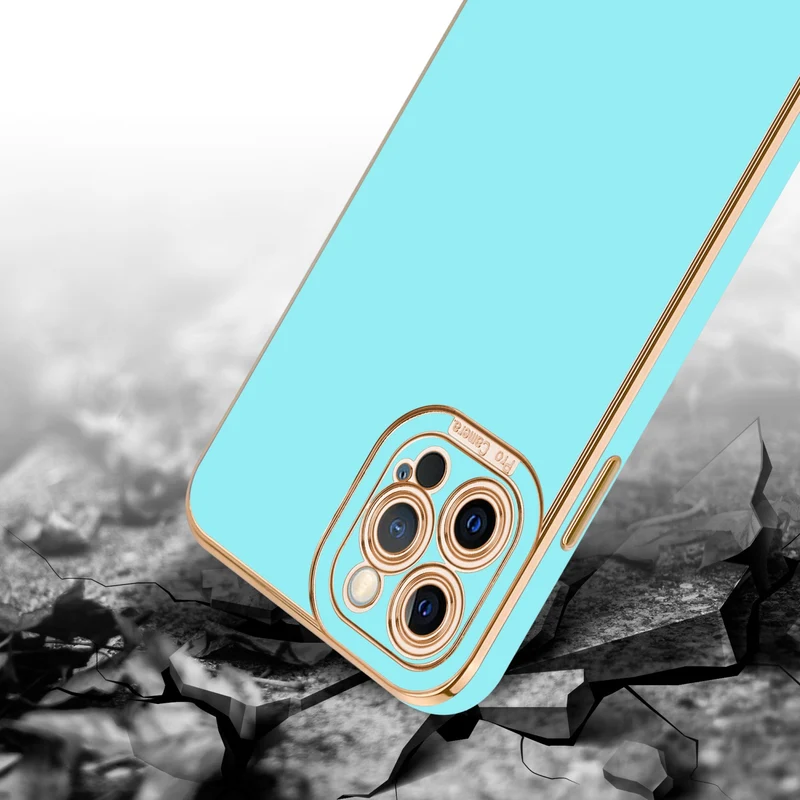 Cadorabo Hülle kompatibel mit Apple iPhone 12 PRO TPU Silikon Case Cover