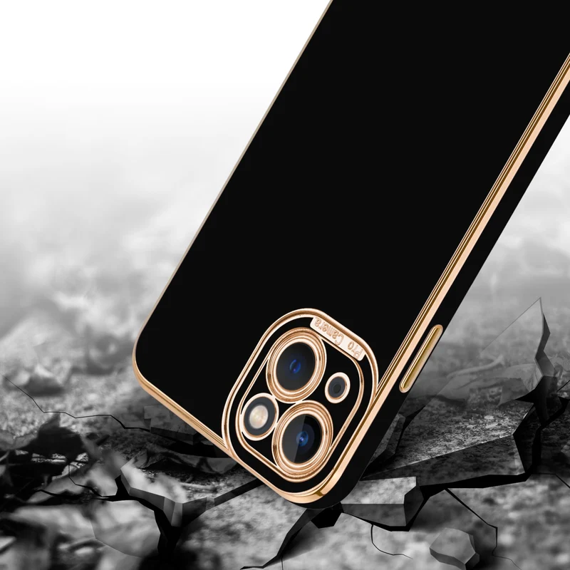 Cadorabo Hülle kompatibel mit Apple iPhone 12 TPU Silikon Case Cover
