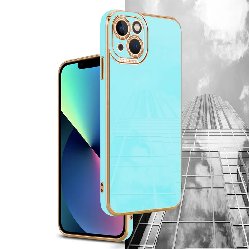 Cadorabo Hülle kompatibel mit Apple iPhone 12 TPU Silikon Case Cover