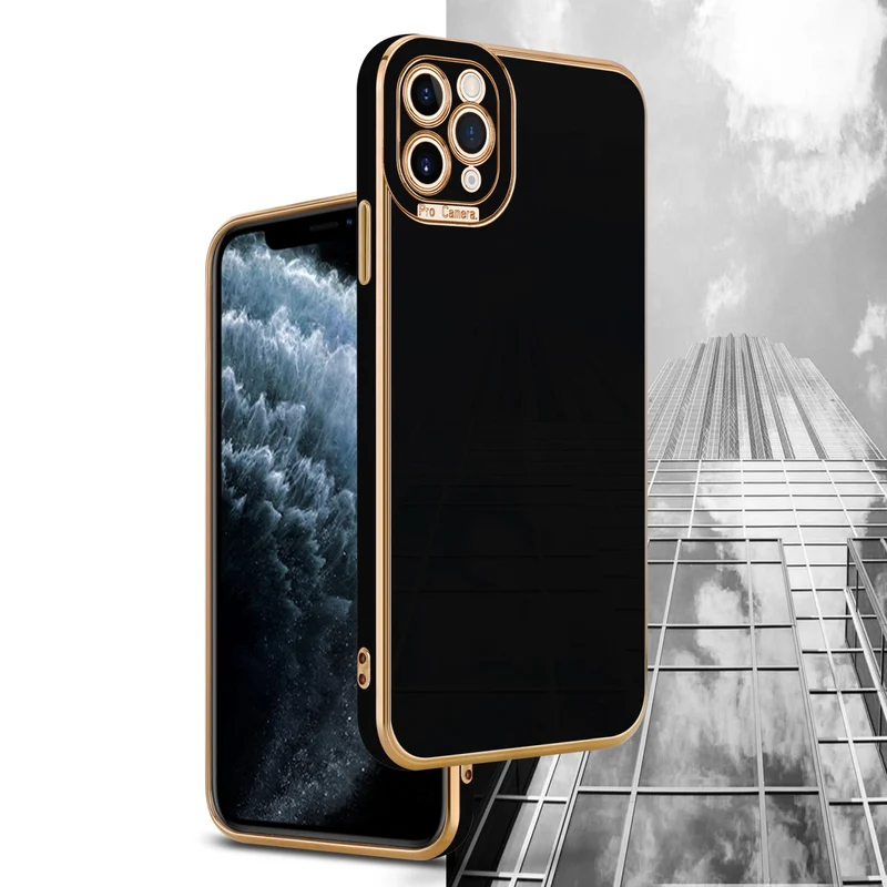 Cadorabo Hülle kompatibel mit Apple iPhone 11 PRO MAX TPU Silikon Case Cover