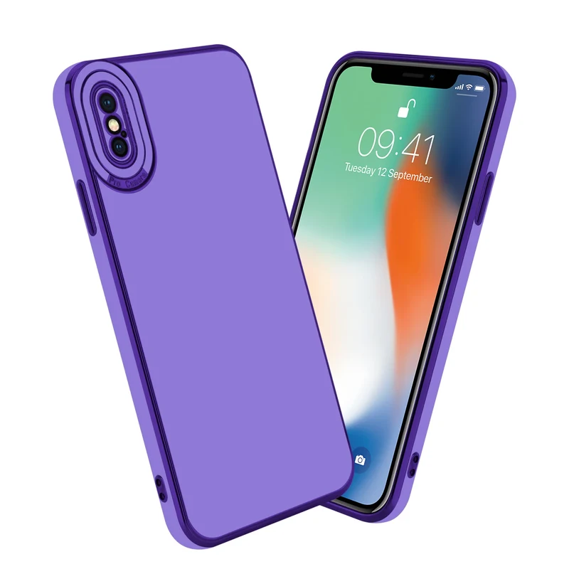 Cadorabo Hülle kompatibel mit Apple iPhone XS MAX TPU Silikon Case Cover