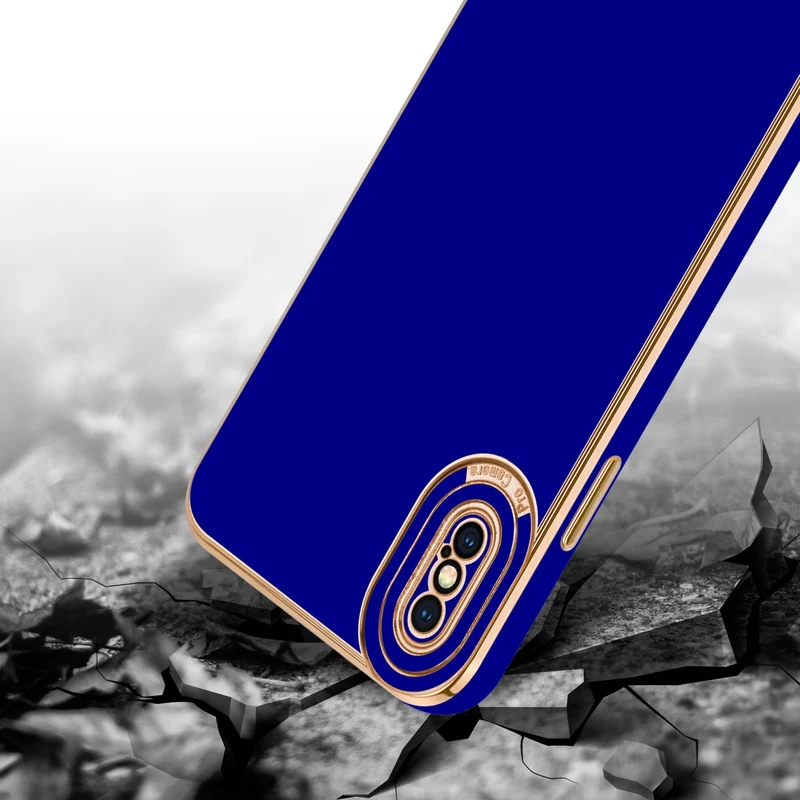 Cadorabo Hülle kompatibel mit Apple iPhone XS MAX TPU Silikon Case Cover