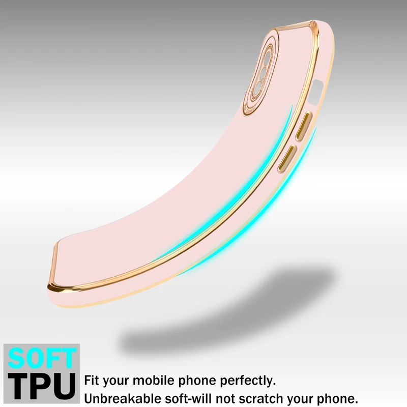 Cadorabo Hülle kompatibel mit Apple iPhone XS MAX TPU Silikon Case Cover