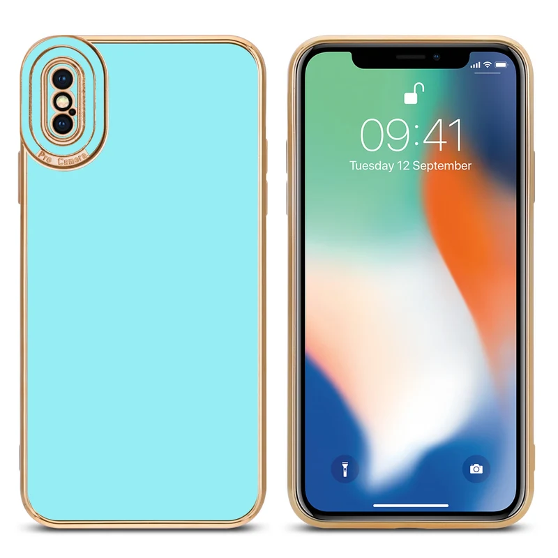 Cadorabo Hülle kompatibel mit Apple iPhone XS MAX TPU Silikon Case Cover
