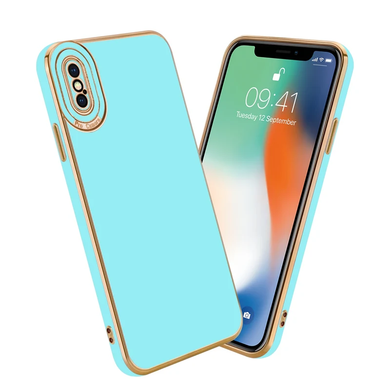 Cadorabo Hülle kompatibel mit Apple iPhone X / XS TPU Silikon Case Cover