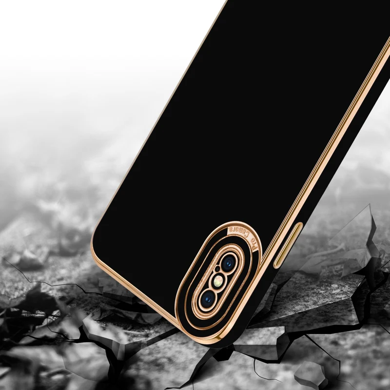 Cadorabo Hülle kompatibel mit Apple iPhone X / XS TPU Silikon Case Cover