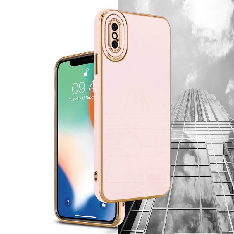 Cadorabo Hülle kompatibel mit Apple iPhone X / XS TPU Silikon Case Cover