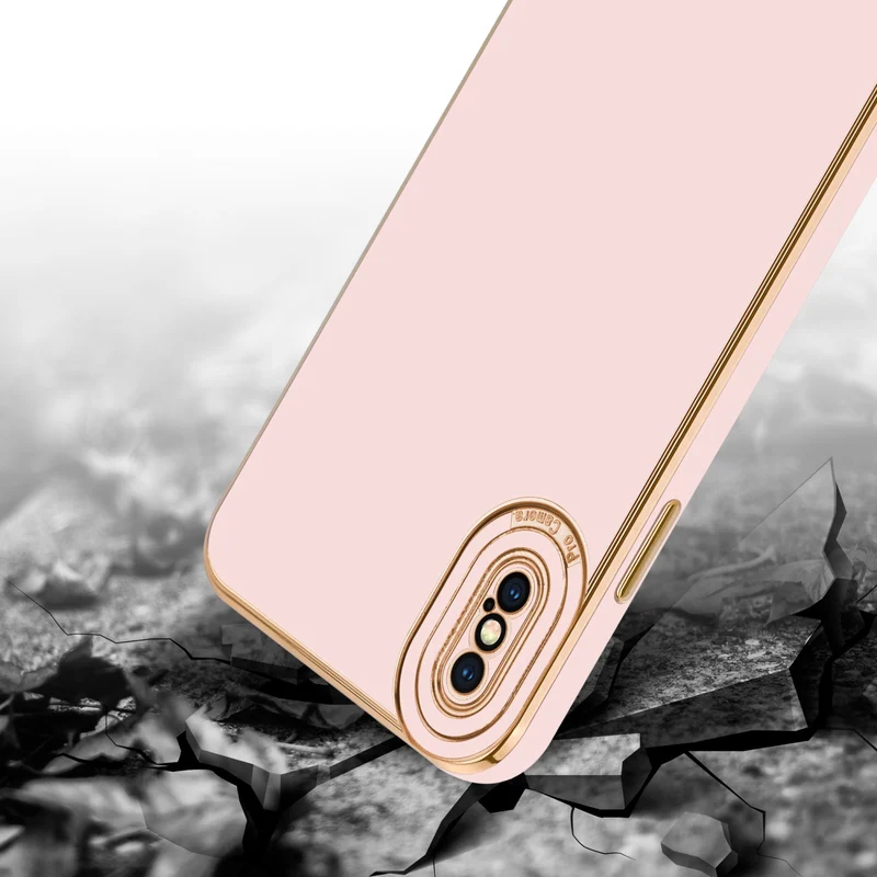 Cadorabo Hülle kompatibel mit Apple iPhone X / XS TPU Silikon Case Cover