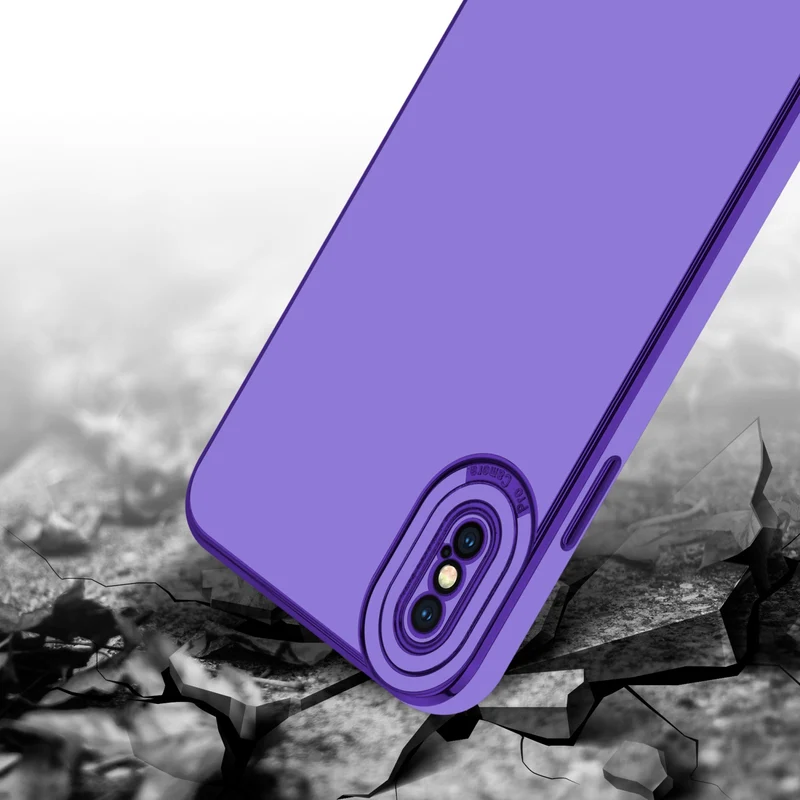 Cadorabo Hülle kompatibel mit Apple iPhone X / XS TPU Silikon Case Cover