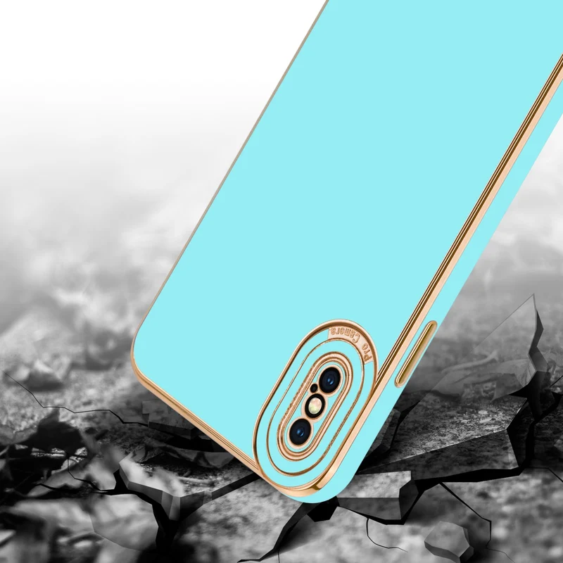 Cadorabo Hülle kompatibel mit Apple iPhone X / XS TPU Silikon Case Cover