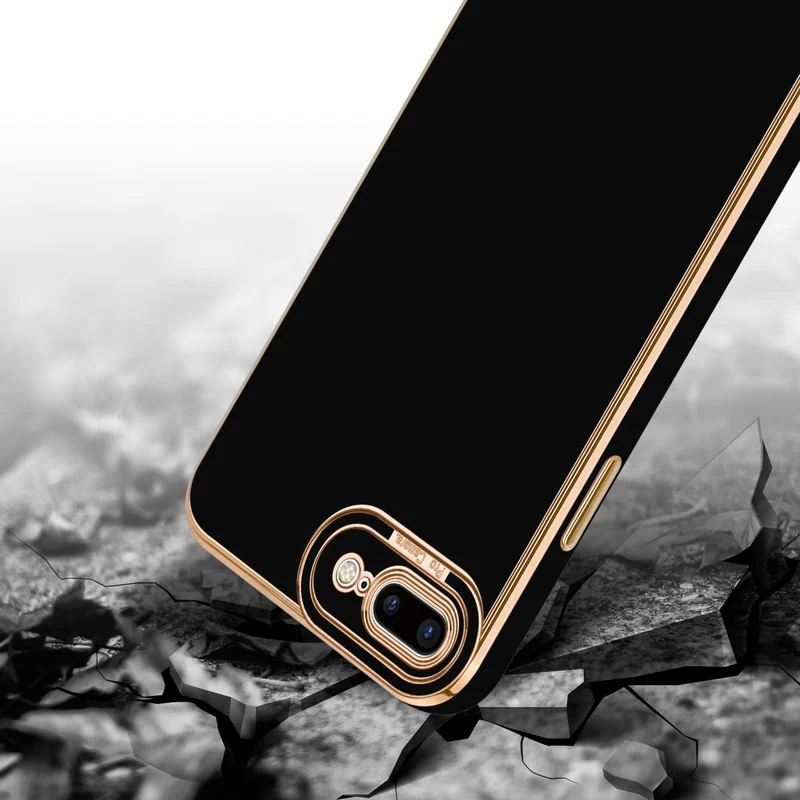 Cadorabo Hülle kompatibel mit Apple iPhone 7 PLUS / 7S PLUS / 8 PLUS TPU Silikon Case Cover