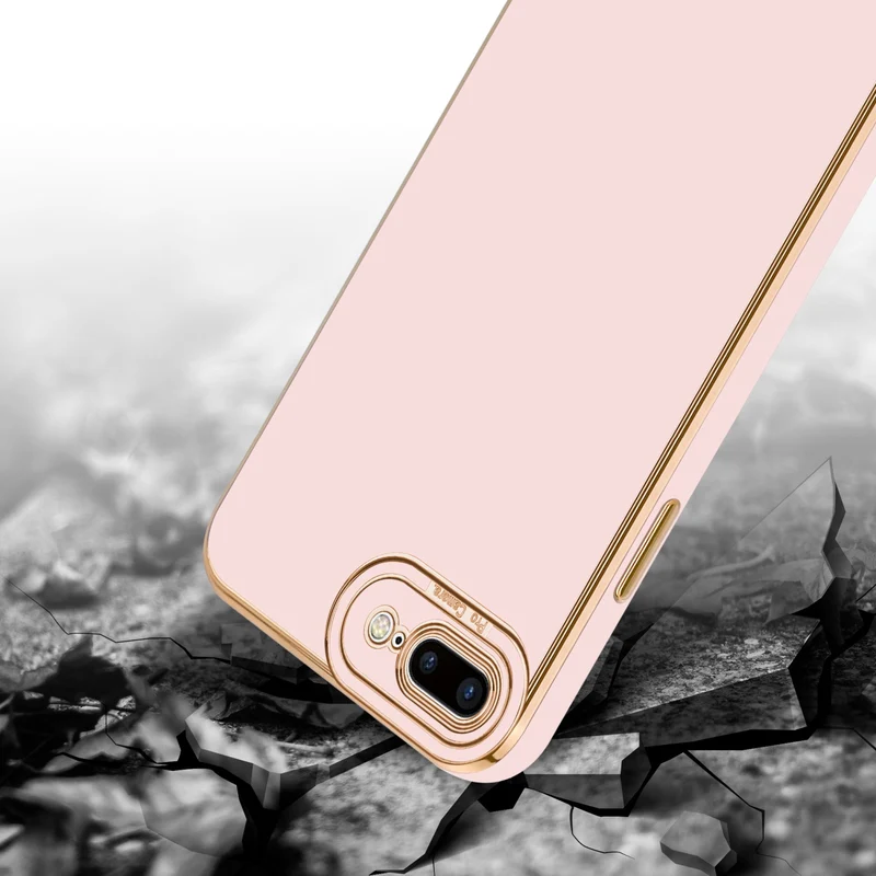 Cadorabo Hülle kompatibel mit Apple iPhone 7 PLUS / 7S PLUS / 8 PLUS TPU Silikon Case Cover
