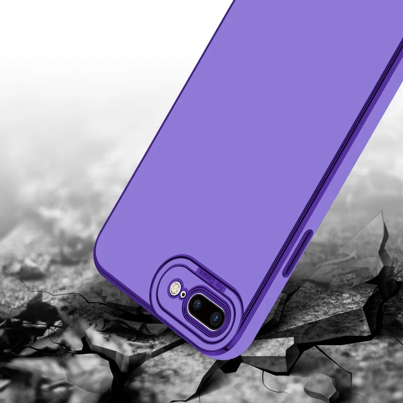 Cadorabo Hülle kompatibel mit Apple iPhone 7 PLUS / 7S PLUS / 8 PLUS TPU Silikon Case Cover