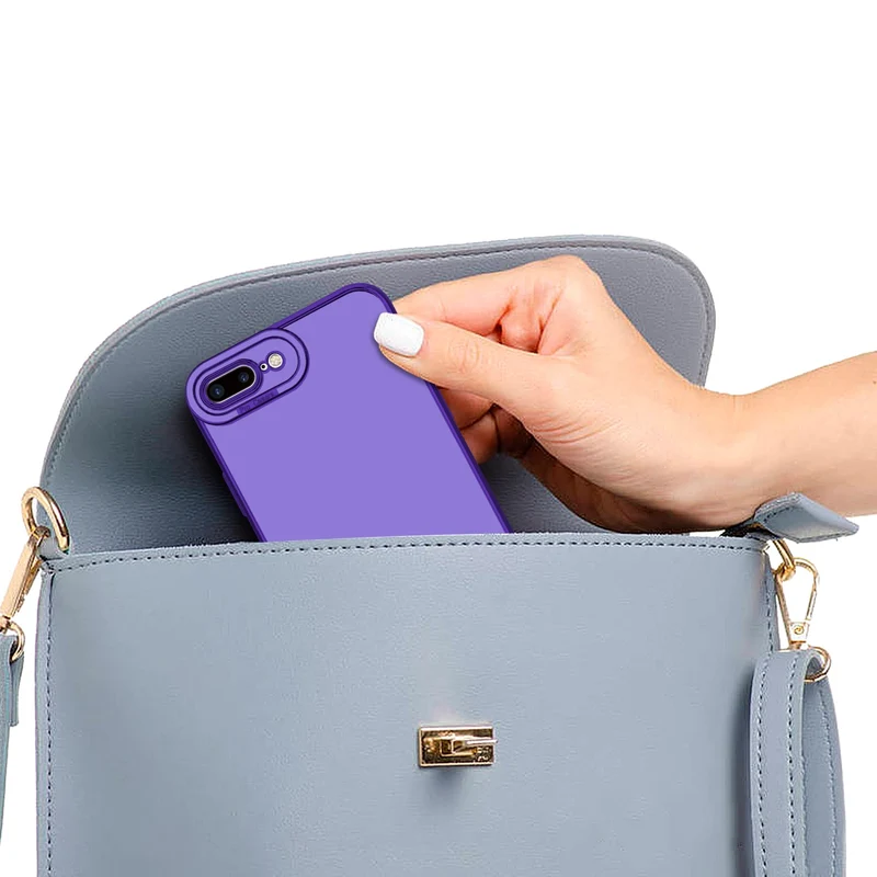 Cadorabo Hülle kompatibel mit Apple iPhone 7 PLUS / 7S PLUS / 8 PLUS TPU Silikon Case Cover