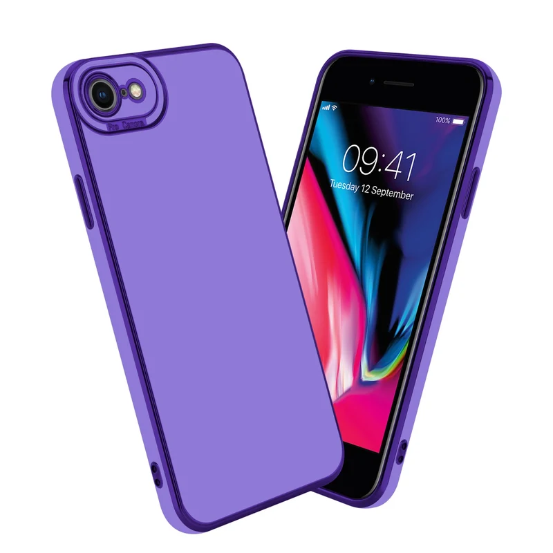 Cadorabo Hülle kompatibel mit Apple iPhone 7 / 7S / 8 / SE 2020 TPU Silikon Case Cover