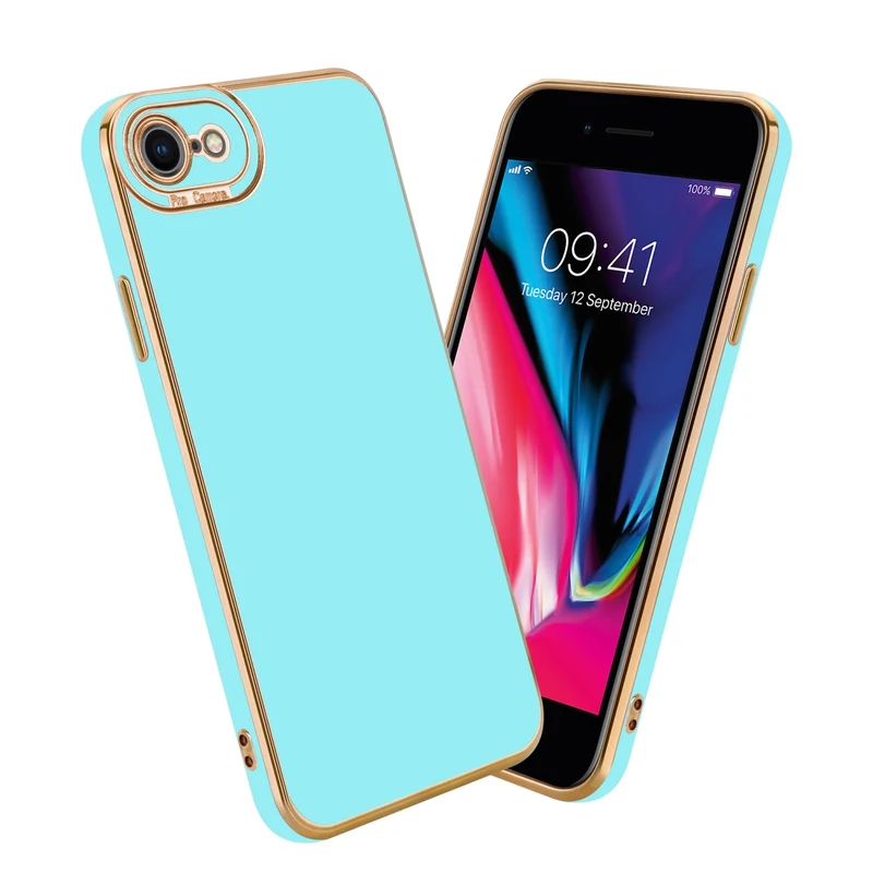 Cadorabo Hülle kompatibel mit Apple iPhone 7 / 7S / 8 / SE 2020 TPU Silikon Case Cover