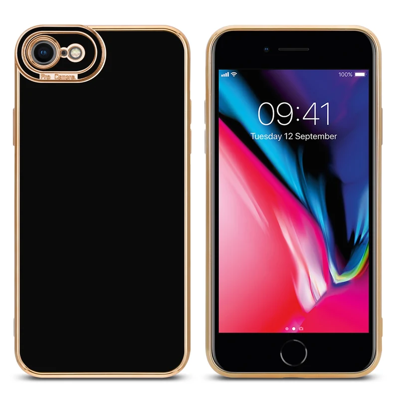 Cadorabo Hülle kompatibel mit Apple iPhone 7 / 7S / 8 / SE 2020 TPU Silikon Case Cover