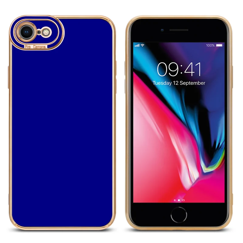 Cadorabo Hülle kompatibel mit Apple iPhone 7 / 7S / 8 / SE 2020 TPU Silikon Case Cover