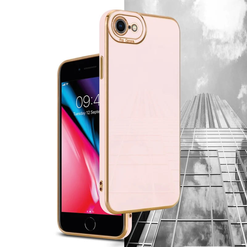 Cadorabo Hülle kompatibel mit Apple iPhone 7 / 7S / 8 / SE 2020 TPU Silikon Case Cover