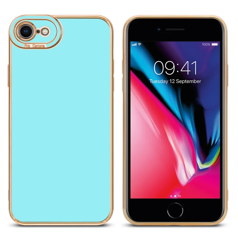 Cadorabo Hülle kompatibel mit Apple iPhone 7 / 7S / 8 / SE 2020 TPU Silikon Case Cover