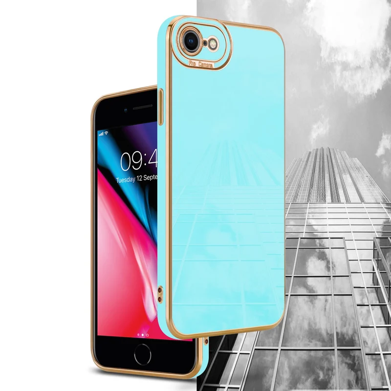 Cadorabo Hülle kompatibel mit Apple iPhone 7 / 7S / 8 / SE 2020 TPU Silikon Case Cover