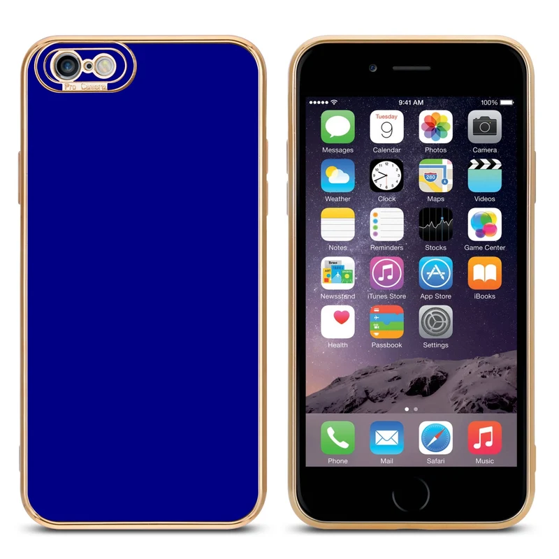 Cadorabo Hülle kompatibel mit Apple iPhone 6 PLUS / 6S PLUS TPU Silikon Case Cover